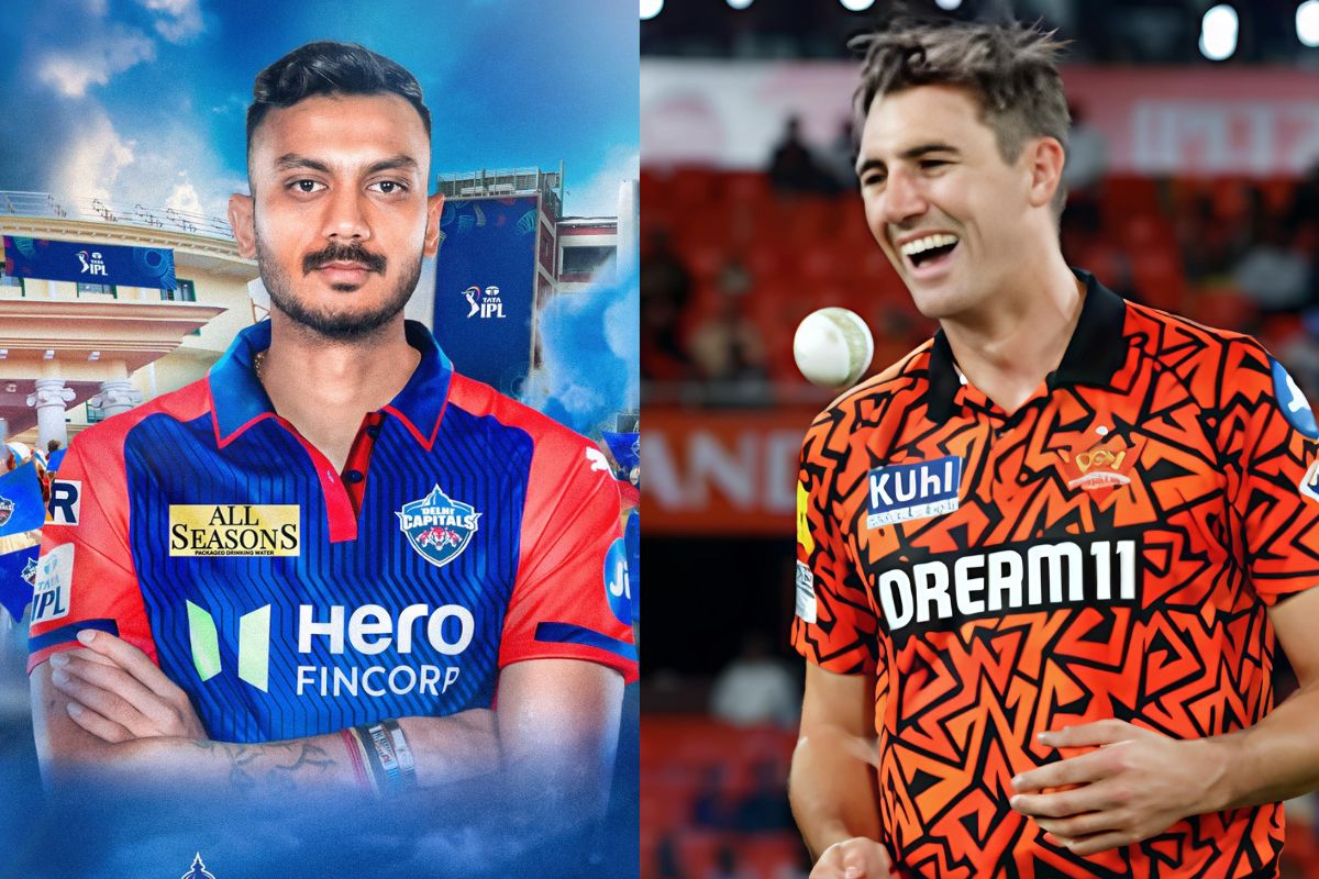 "DC vs SRH IPL 2025: Delhi Capitals' Axar Patel and Sunrisers Hyderabad's Pat Cummins face off in a thrilling encounter."