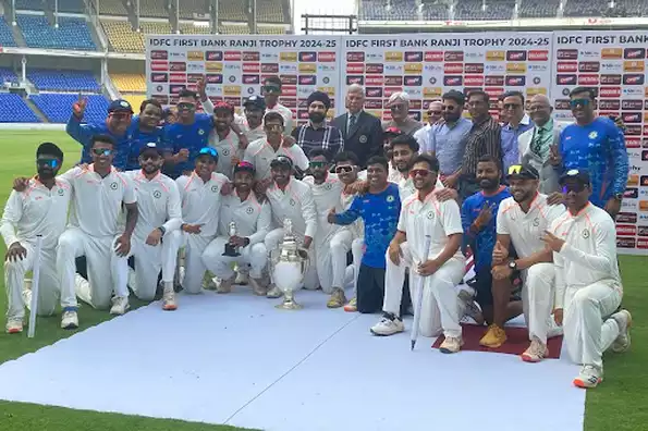 Vidarbha Win Ranji Trophy After Draw Against Kerala