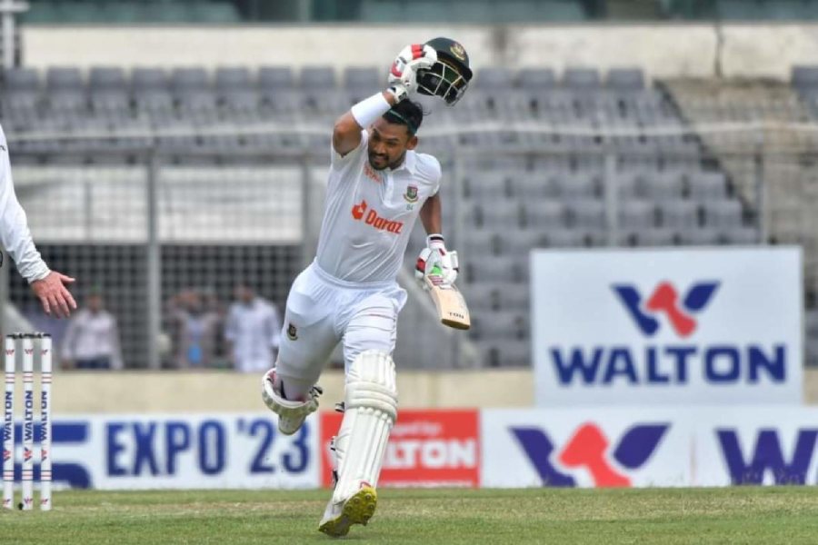 Shanto-Rahim’s Brilliant 247-Run Stand Lifts Bangladesh