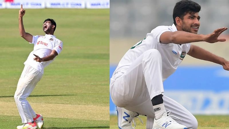 🏏Nayeem Shines with Superb 5-for as Bangladesh Lead