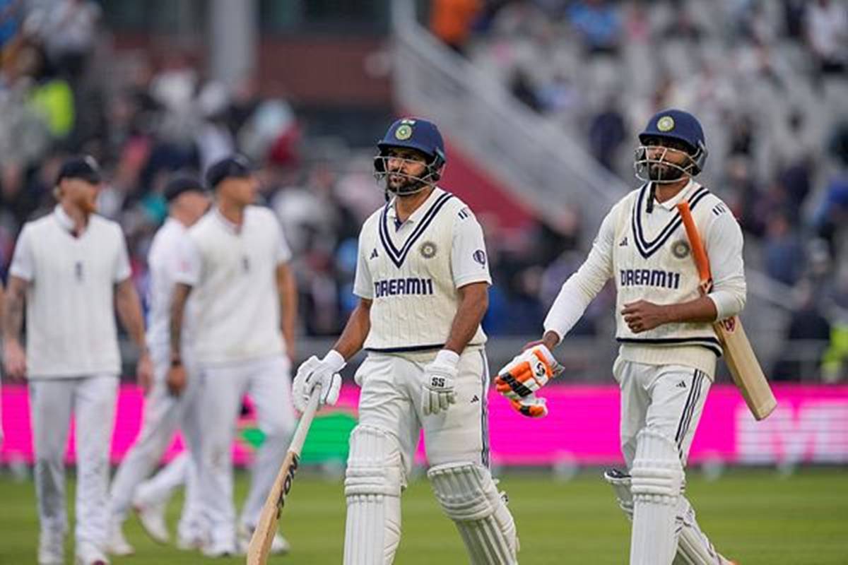 India’s gritty 203-run stand by Sundar and Jadeja secures a draw at Old Trafford
