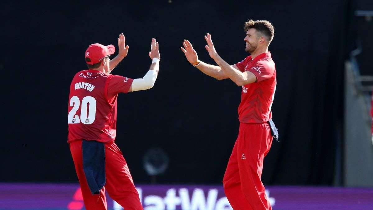 James Anderson Big Celebrated with Hundred 2025 Wildcard
