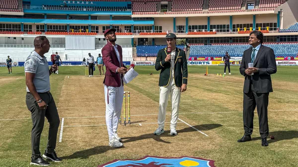 West Indies dominate Australia in fiery pink-ball Test Day 1