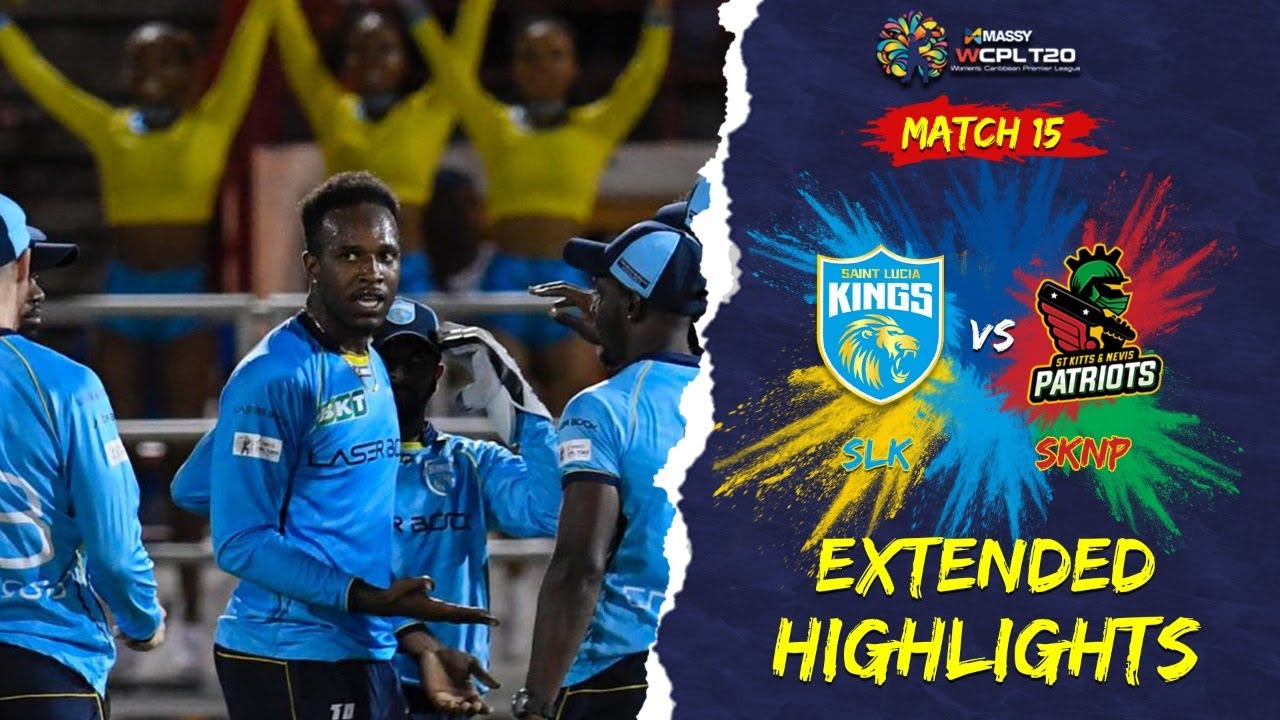 🏏Saint Lucia Kings clinch epic 3-run win in CPL 2025