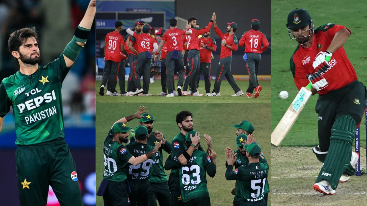 PAK vs BAN 🏏 Shaheen Afridi Inspires Pakistan’s Big 11-Run Win
