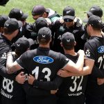 New Zealand vs West Indies T20I 2025 – Devon Conway and Ish Sodhi celebrate 9-run win in Nelson