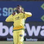 Super Kings celebrate six-wicket win over Super Giants at Kingsmead