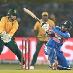 IND vs SA 3rd T20I at Dharamsala featuring India and South Africa players during match action