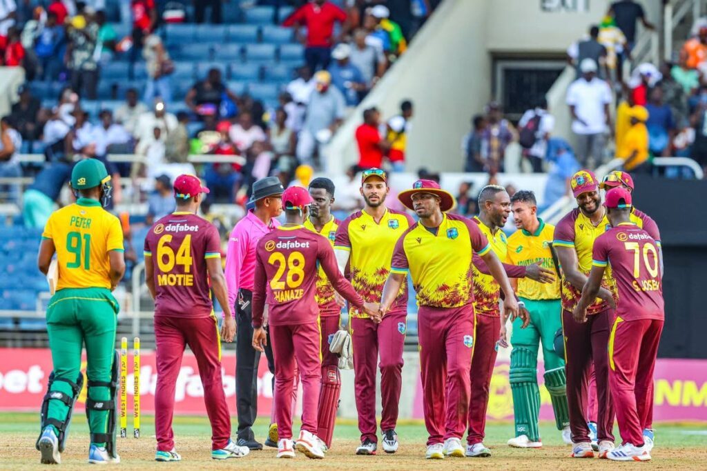 🏏West Indies Win Final T20I by 6 Runs (DLS Method)